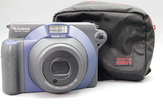 Fujifilm Instax 100 Instant Camera – With Case – Tested & Working – VGC