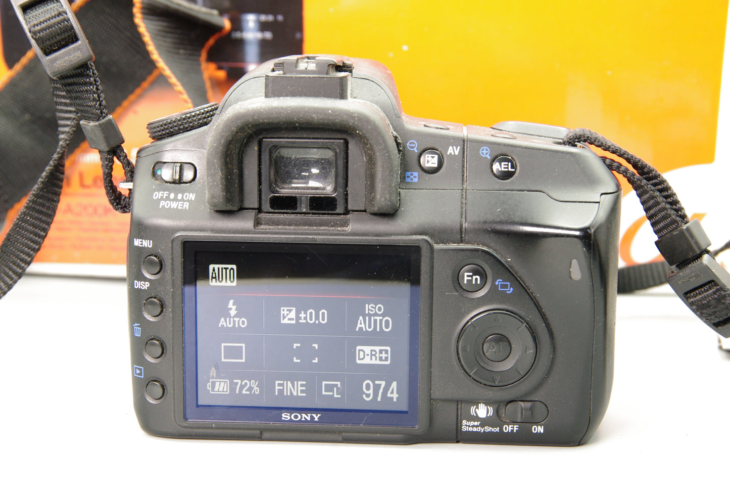 Sony A200 with 18–70mm f/3.5–5.6 Lens – Boxed - Excellent