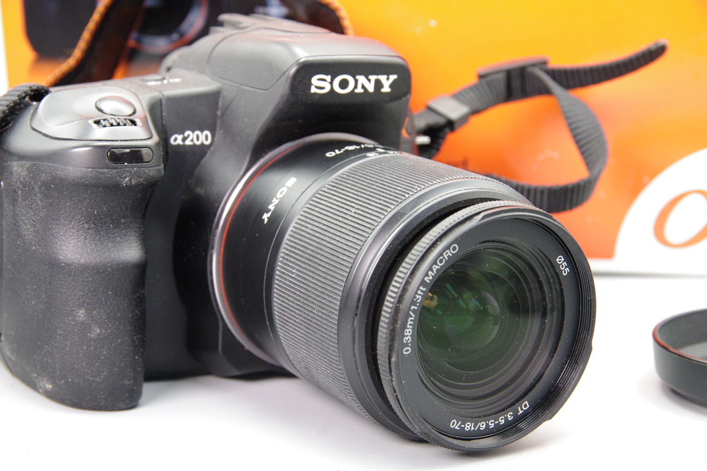 Sony A200 with 18–70mm f/3.5–5.6 Lens – Boxed - Excellent