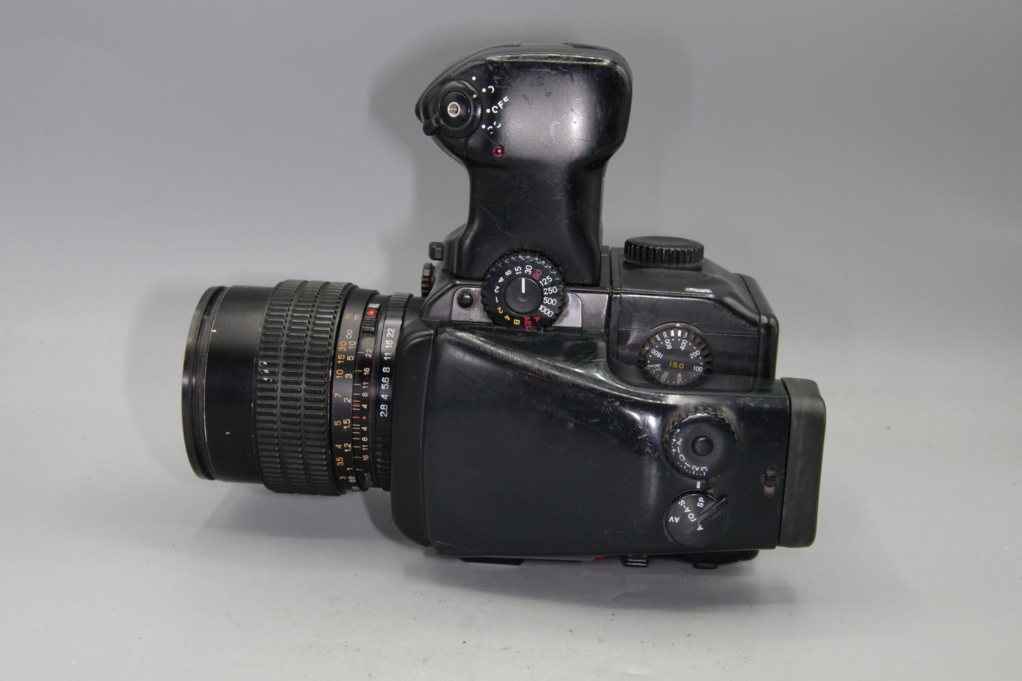 Mamiya 645 Pro TL with 45mm F/2.8 Lens, Winder, Prism and 120 Back