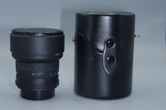 Sigma 14mm F/3.5 Fisheye Lens - Minolta MD Mount