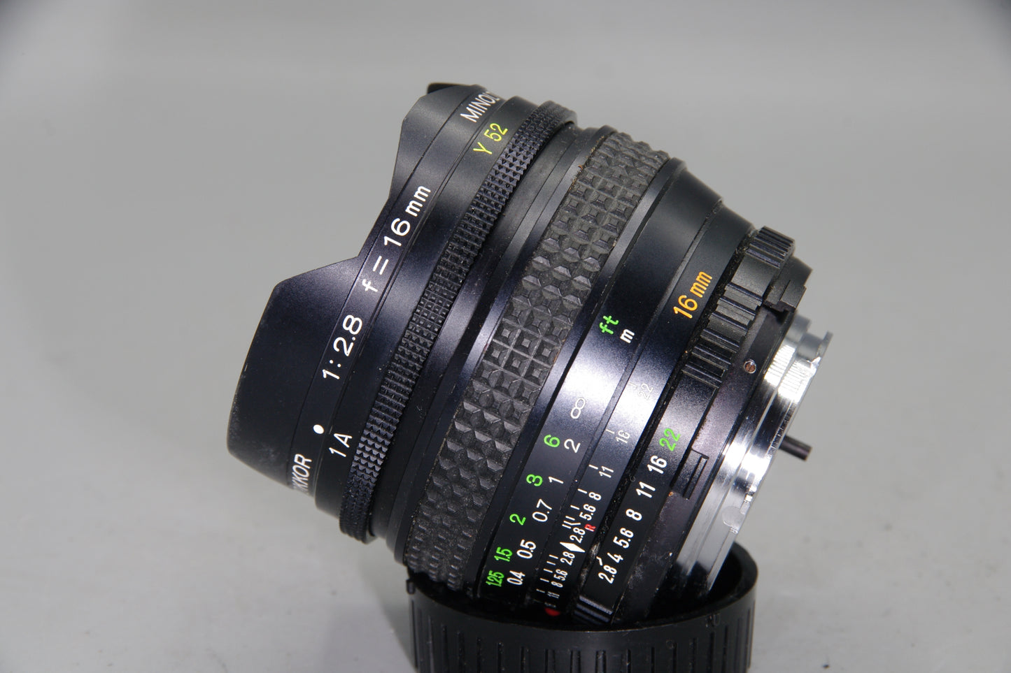 Minolta MD Rokkor 16mm f/2.8 Fisheye Lens (MD Version) for SR Mount