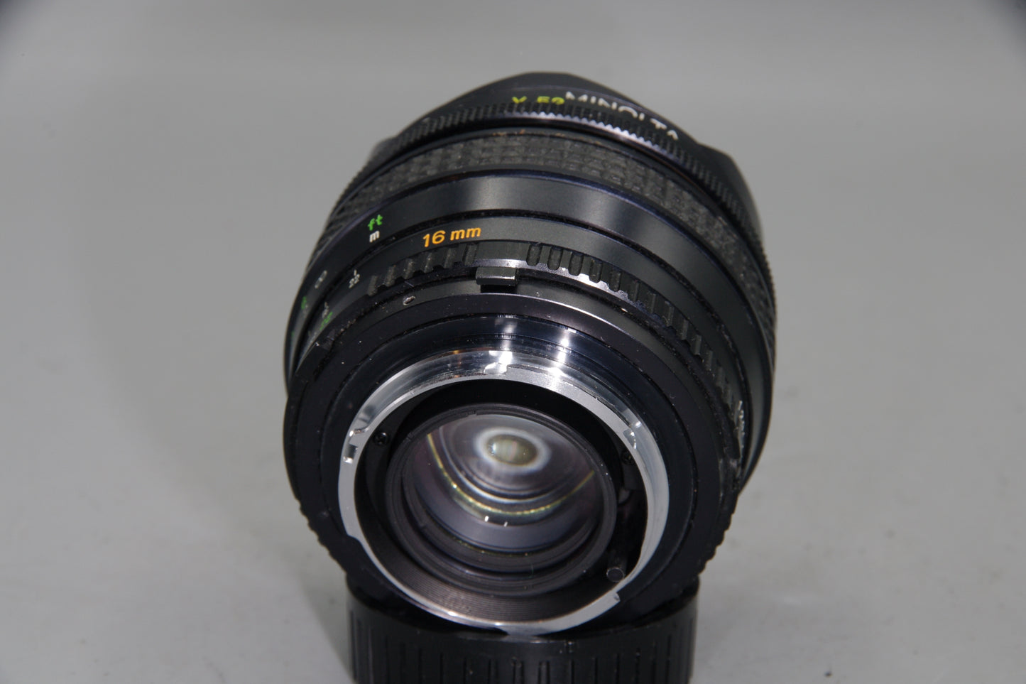 Minolta MD Rokkor 16mm f/2.8 Fisheye Lens (MD Version) for SR Mount