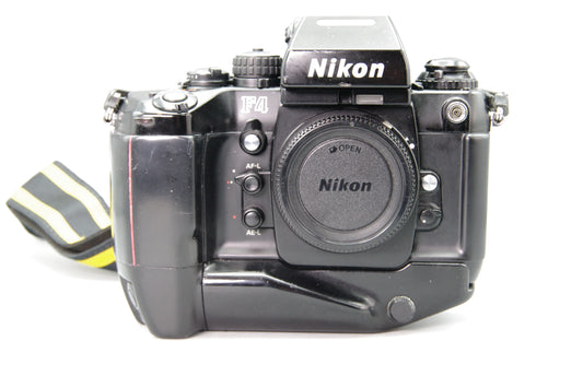 Nikon F4 35mm Professional SLR Camera + MB-21 – Autofocus – Film Tested – Japan