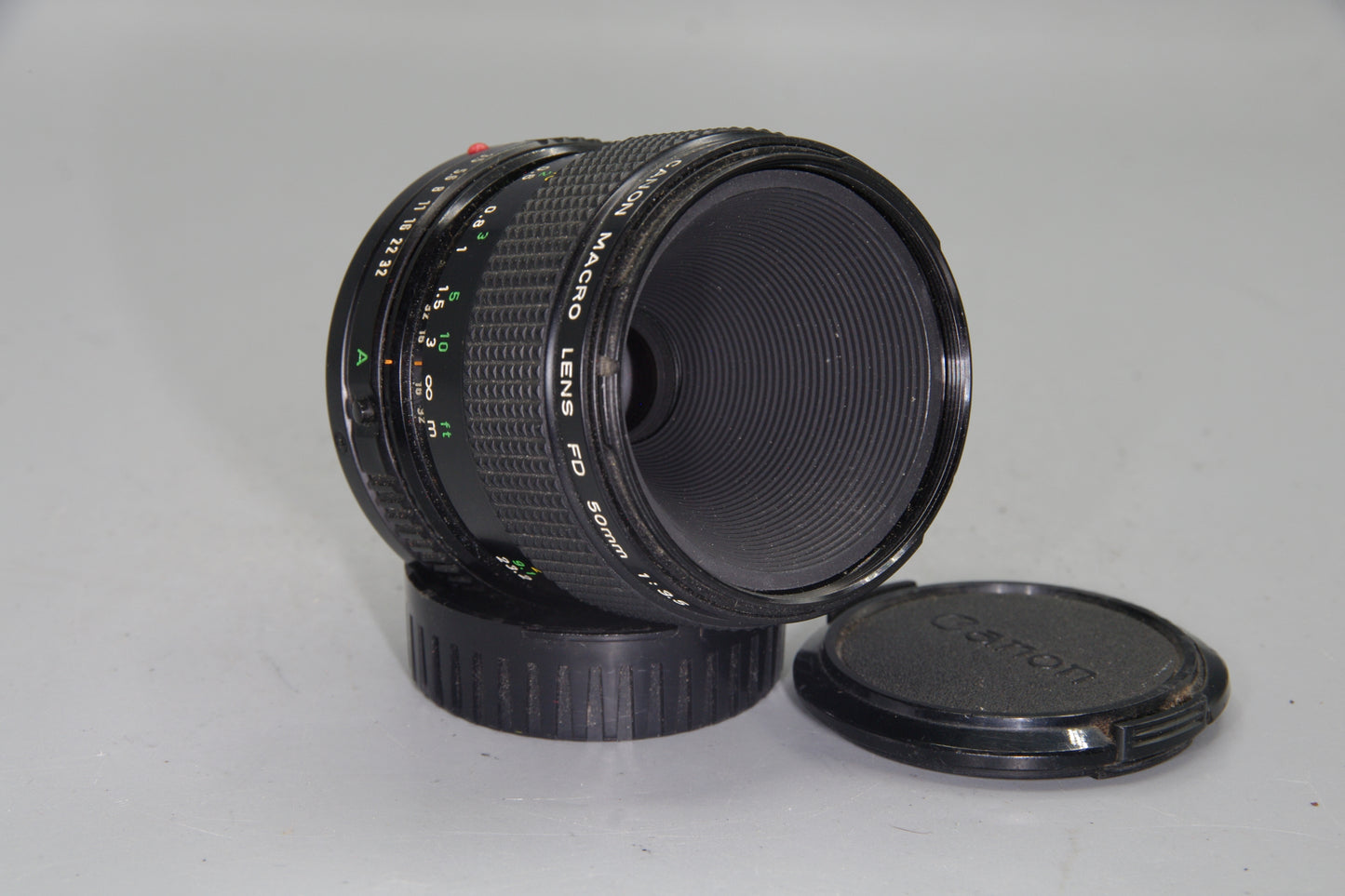 Canon FD 50mm f/3.5 Macro Lens – Excellent Condition with Caps