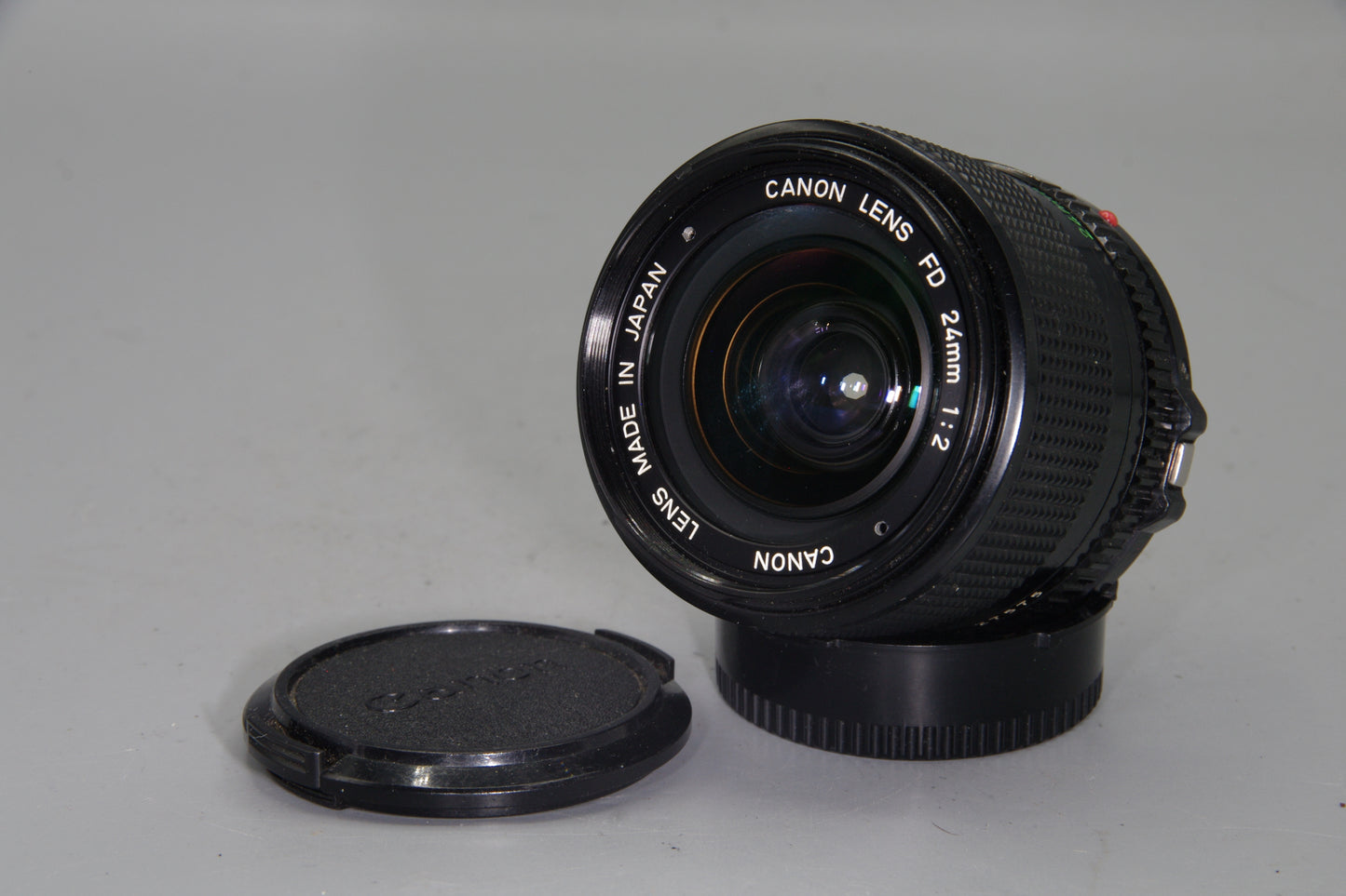 Canon FD 24mm f/2 Wide-Angle Lens – Excellent Condition with Caps