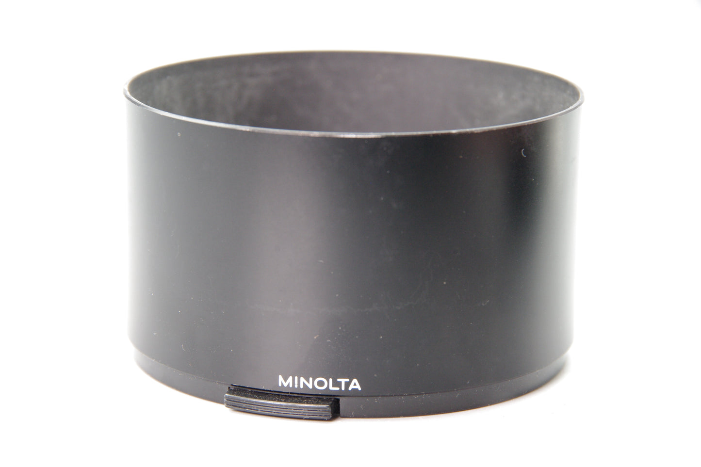 Minolta MD 70–210mm F4 Lens Hood – Original Clip‑On Type – VGC