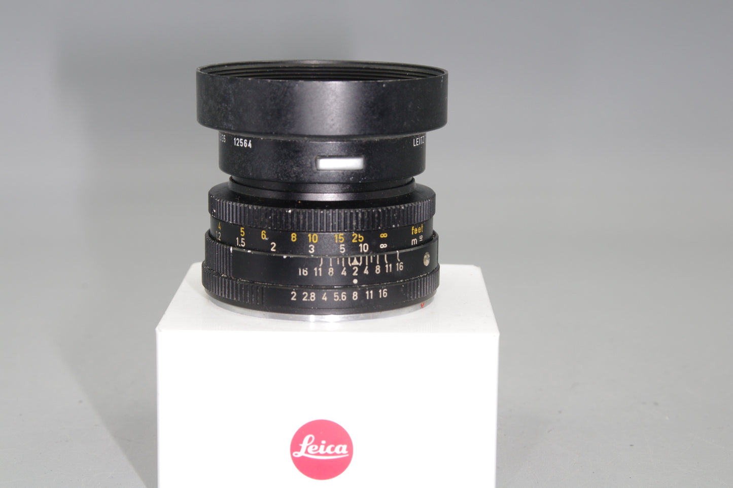 Leitz Wetzlar Summicron-R 50mm F/2 Leica R Mount 3CAM Lens