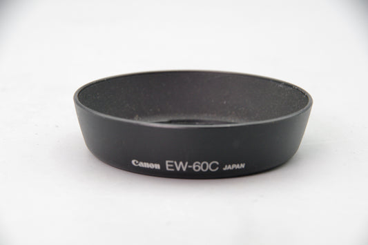 Canon EW‑60C Lens Hood – Genuine Canon – For EF‑S 18–55mm – Excellent
