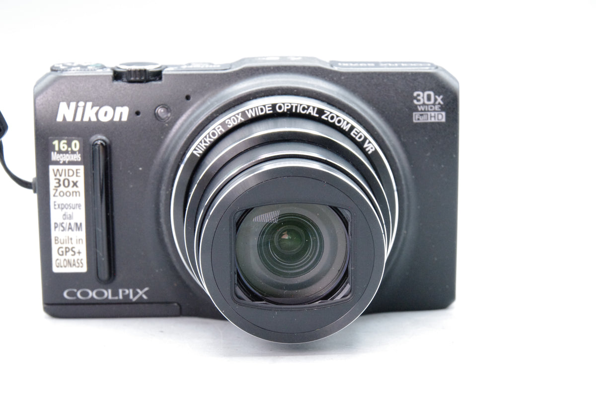 Nikon Coolpix S9700 16.0MP Digital Camera Kit with Charger - Excellent