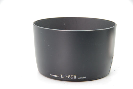 Canon ET‑65II Lens Hood – Genuine Canon – For EF 85mm / 100mm – Excellent