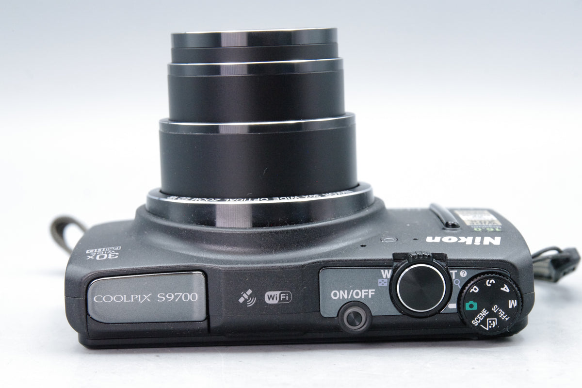 Nikon Coolpix S9700 16.0MP Digital Camera Kit with Charger - Excellent
