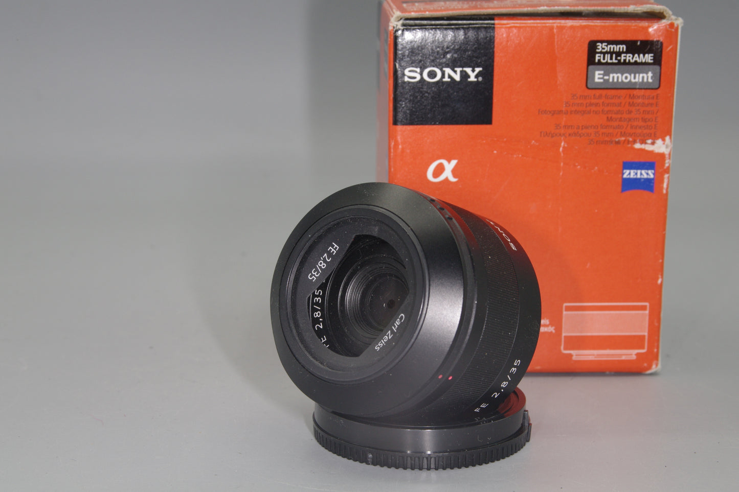 Sony SEL35F28Z 35mm F2.8 ZA E-Mount Lens - Boxed