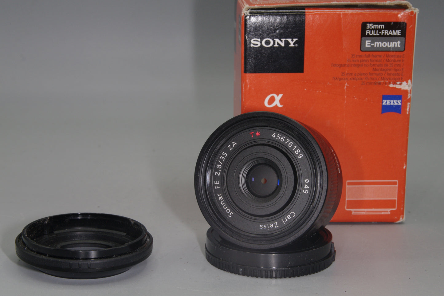 Sony SEL35F28Z 35mm F2.8 ZA E-Mount Lens - Boxed