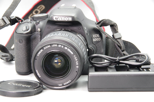 Canon EOS 600D DSLR Camera with 18‑55mm II Lens – 15415 Shutter Count
