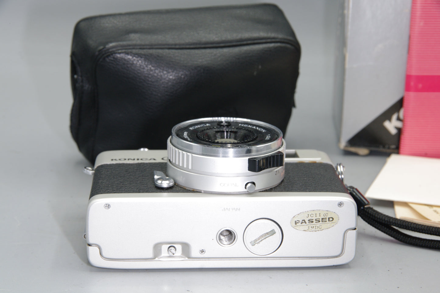 Konica C35 35mm Rangefinder Camera – Boxed, Excellent Condition with Case