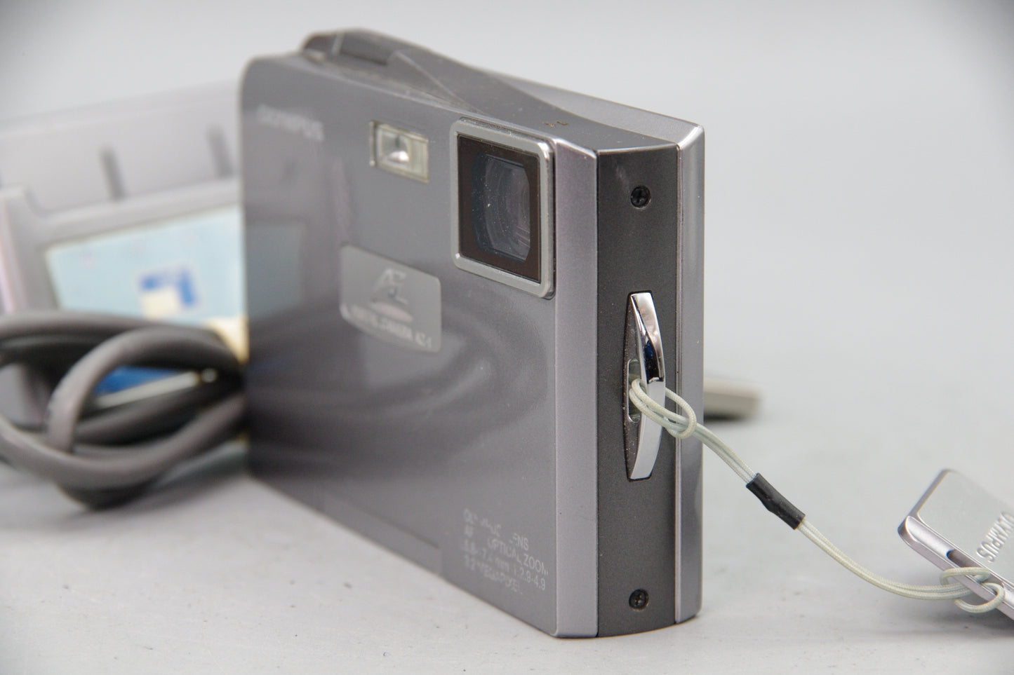 Olympus Camedia AZ-1 3.2MP Digital Camera with Battery and Dock