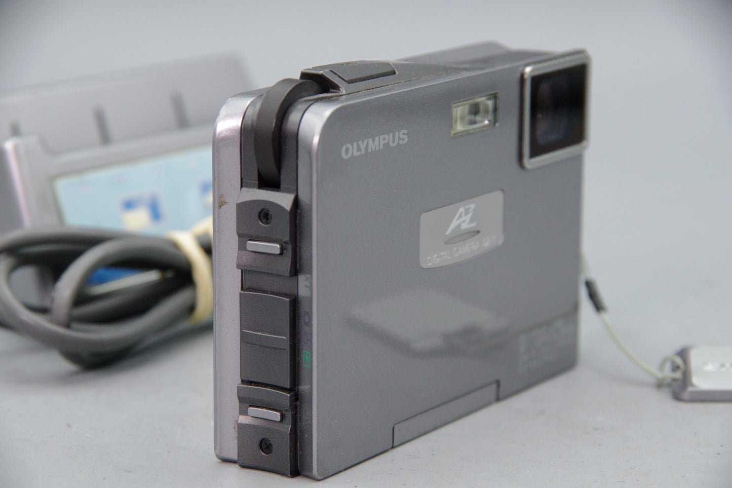 Olympus Camedia AZ-1 3.2MP Digital Camera with Battery and Dock