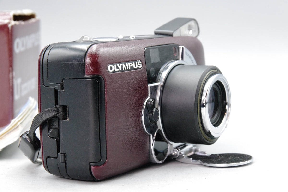 Olympus LT Zoom 105 35mm Point and Shoot Film Camera with Box - Excellent