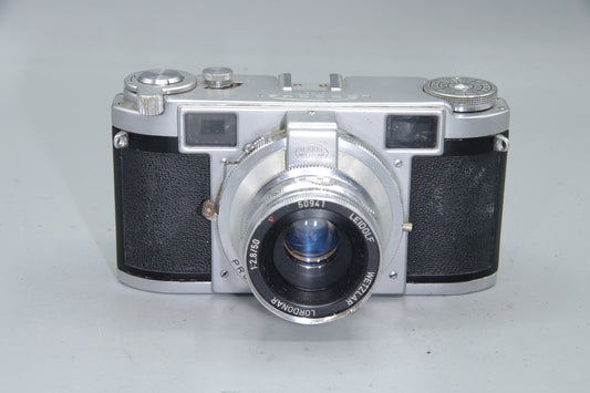Leidolf Wetzlar Lordomat 35mm Camera with 50mm F/2.8 Lens