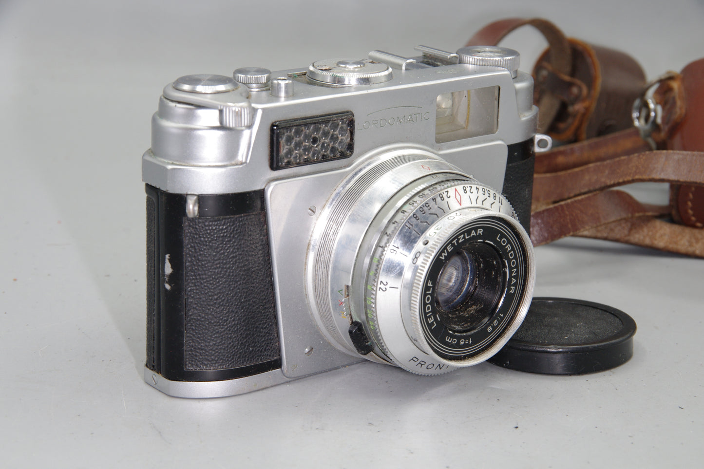 Leidolf Lordomatic 35mm Rangefinder Camera Wetzlar Germany Vintage