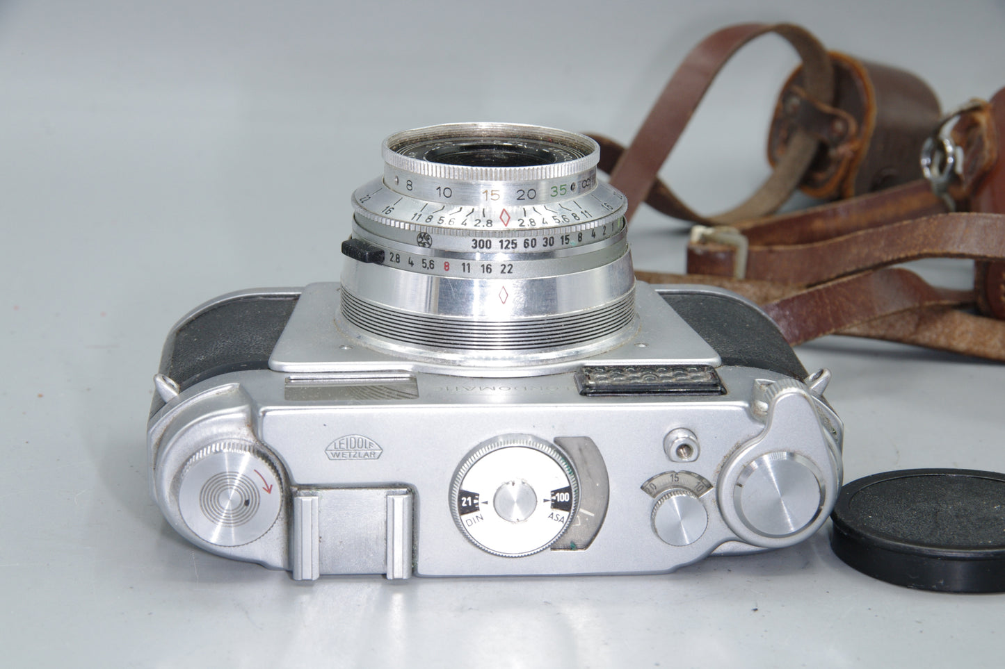 Leidolf Lordomatic 35mm Rangefinder Camera Wetzlar Germany Vintage