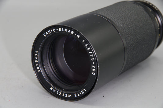 Leitz Vario-Elmar-R 75-200mm F4.5 3CAM Lens Leica R Mount Germany