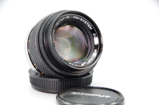 Olympus OM Zuiko Auto‑S 50mm f1.4 Lens Olympus OM Mount Fast Prime