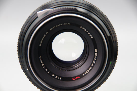Zenza Bronica Zenzanon‑MC 75mm f/2.8 Lens – ETR ETRS ETRSi – Serviced