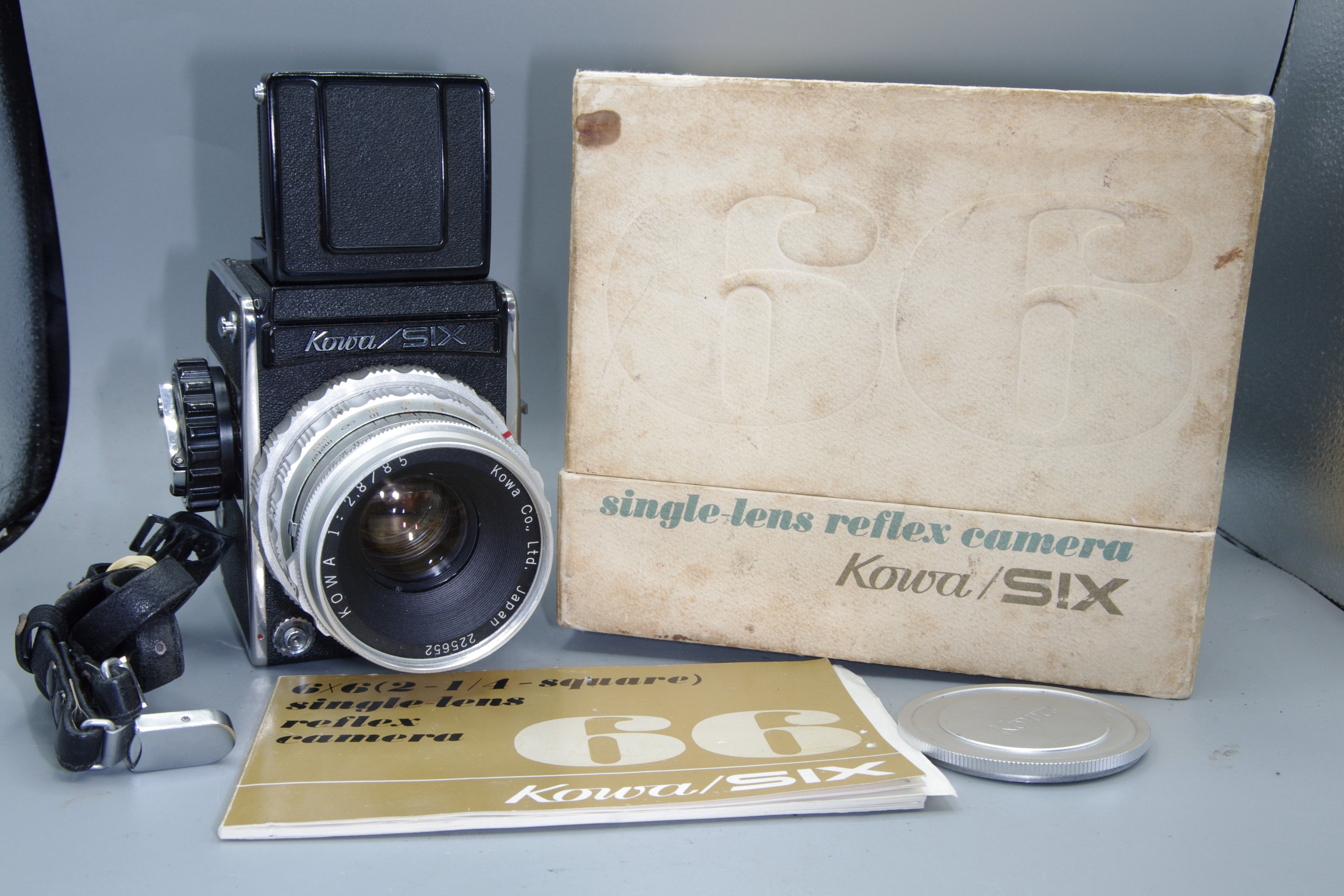 Kowa Six 6x6 Medium Format Camera + 85mm f2.8 Lens Boxed with