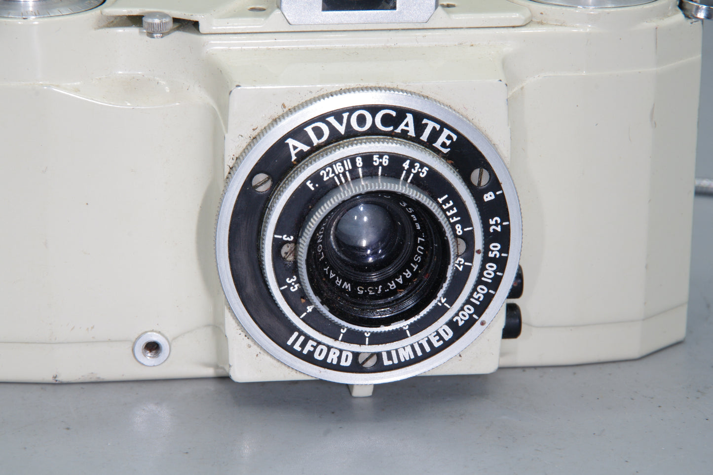 Ilford Advocate Series II 35mm Film Camera Wray 35mm f3.5 Lens UK Made