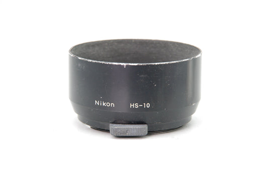 Genuine Nikon HS‑10 Metal Lens Hood for Nikkor 105mm f/2.5 & 135mm f/3.5 – VGC