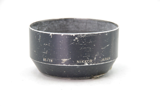 Genuine Nikon Metal Lens Hood for Nikkor 85mm f/1.8 F‑Mount Lens