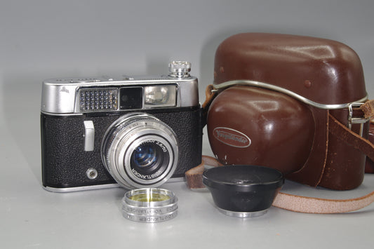 Voigtlander Vito CLR Camera with case and hood
