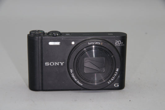 Sony Cyber-shot DSC-WX350 Camera 18MP 20x Zoom WiFi Full HD Compact Black