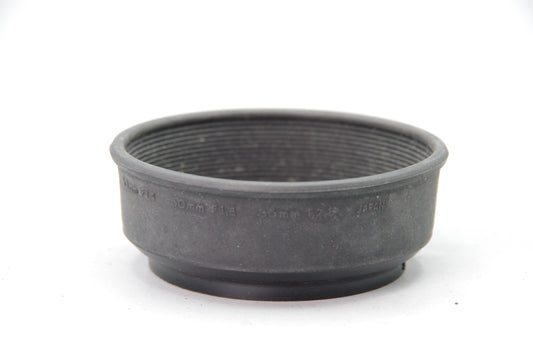 Genuine Olympus Rubber Lens Hood for Zuiko 35–70mm 50mm f/1.4 f/1.8