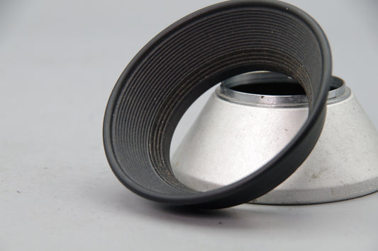 Genuine Olympus Rubber Lens Hood for Zuiko OM 28mm f/2.8 f/3.5 Lenses – VGC