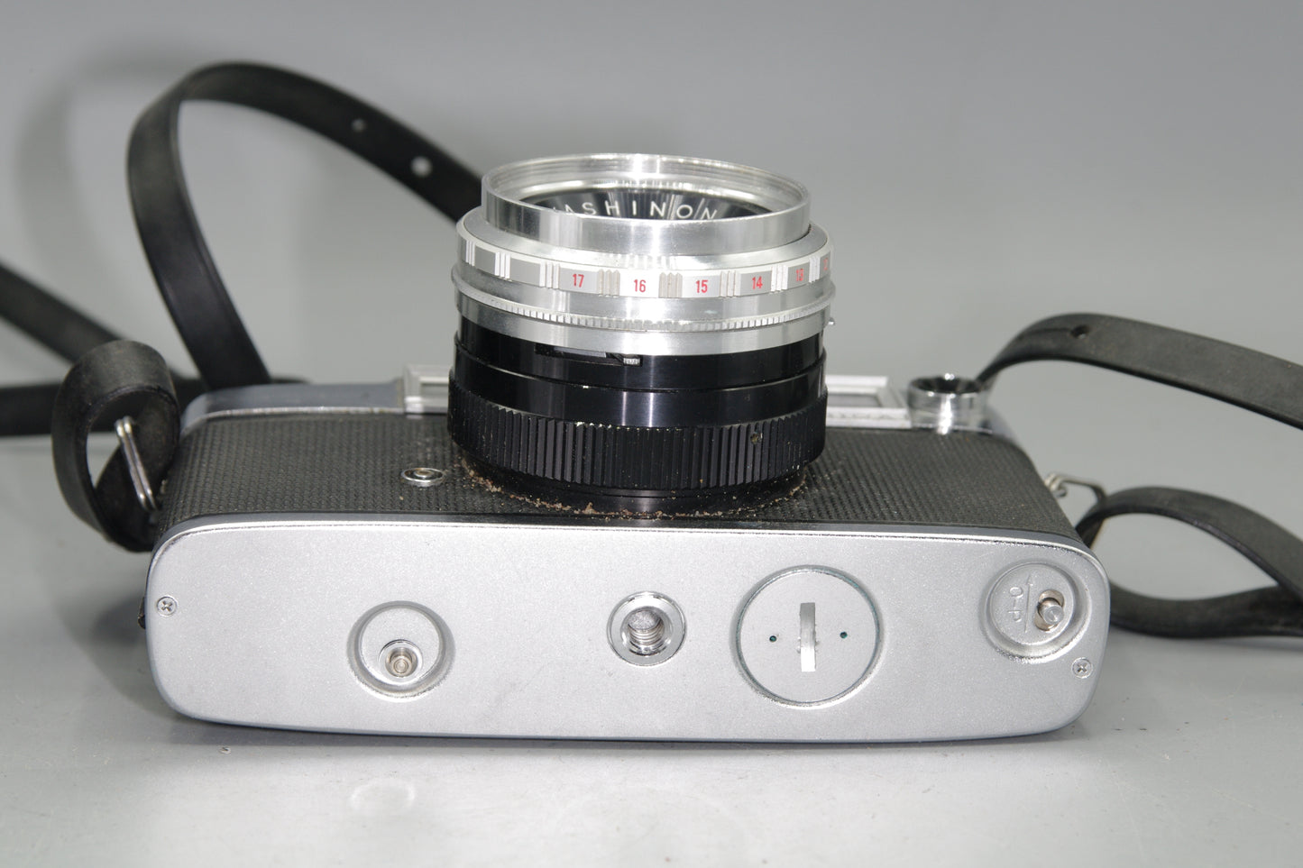 Yashica Minster D 35mm Camera with 45mm F/2.8 Lens and Case - Nice