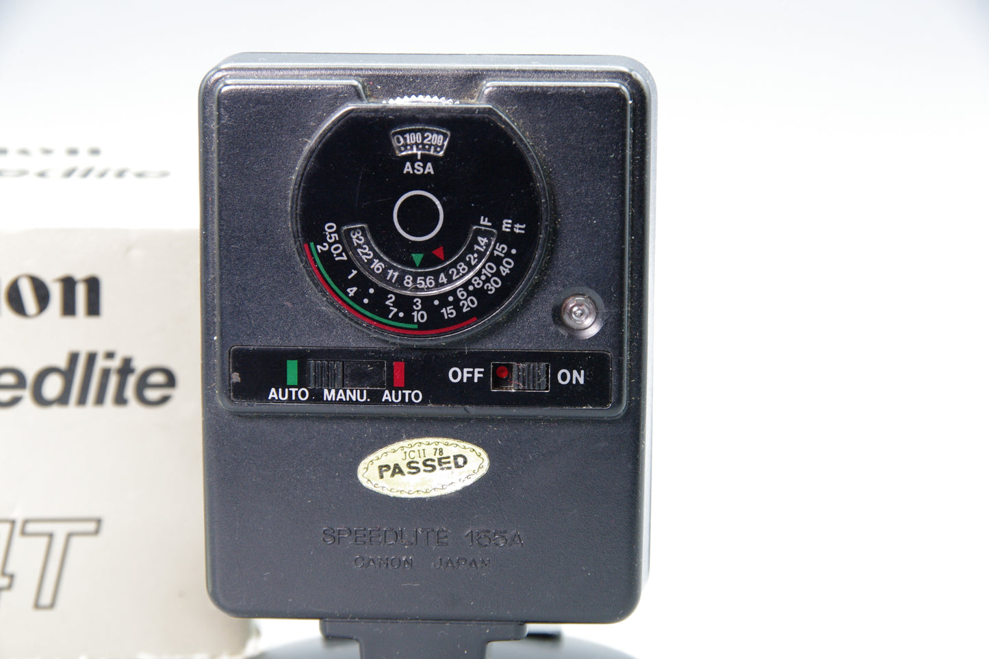 Canon Speedlite 244T Flash Boxed for Canon T‑Series Film Cameras – EXC Condition