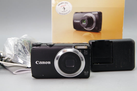 Canon PowerShot A3350 IS Digital Camera Boxed – 16MP, 5x Zoom