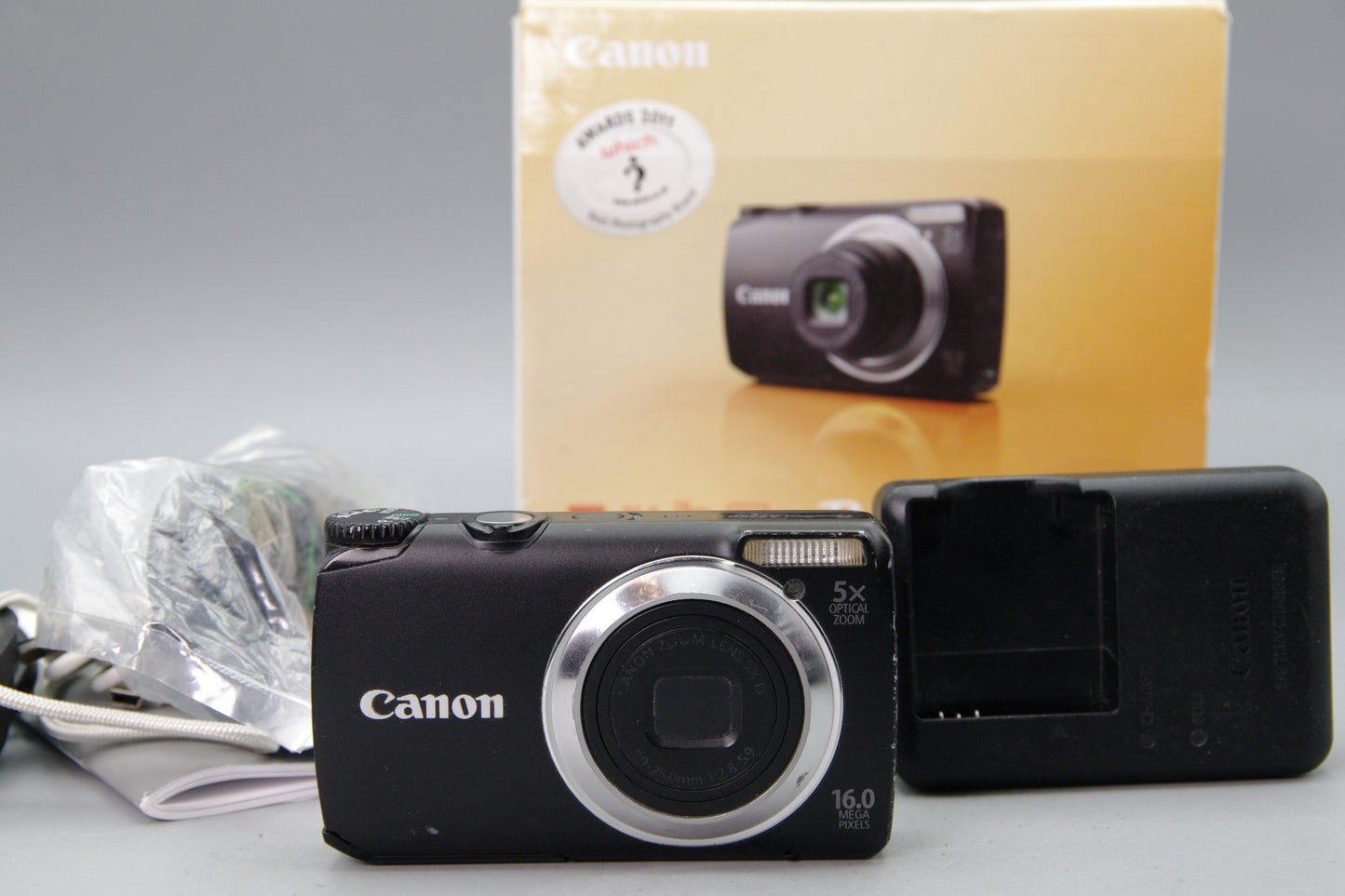 Canon PowerShot A3350 IS Digital Camera Boxed – 16MP, 5x Zoom