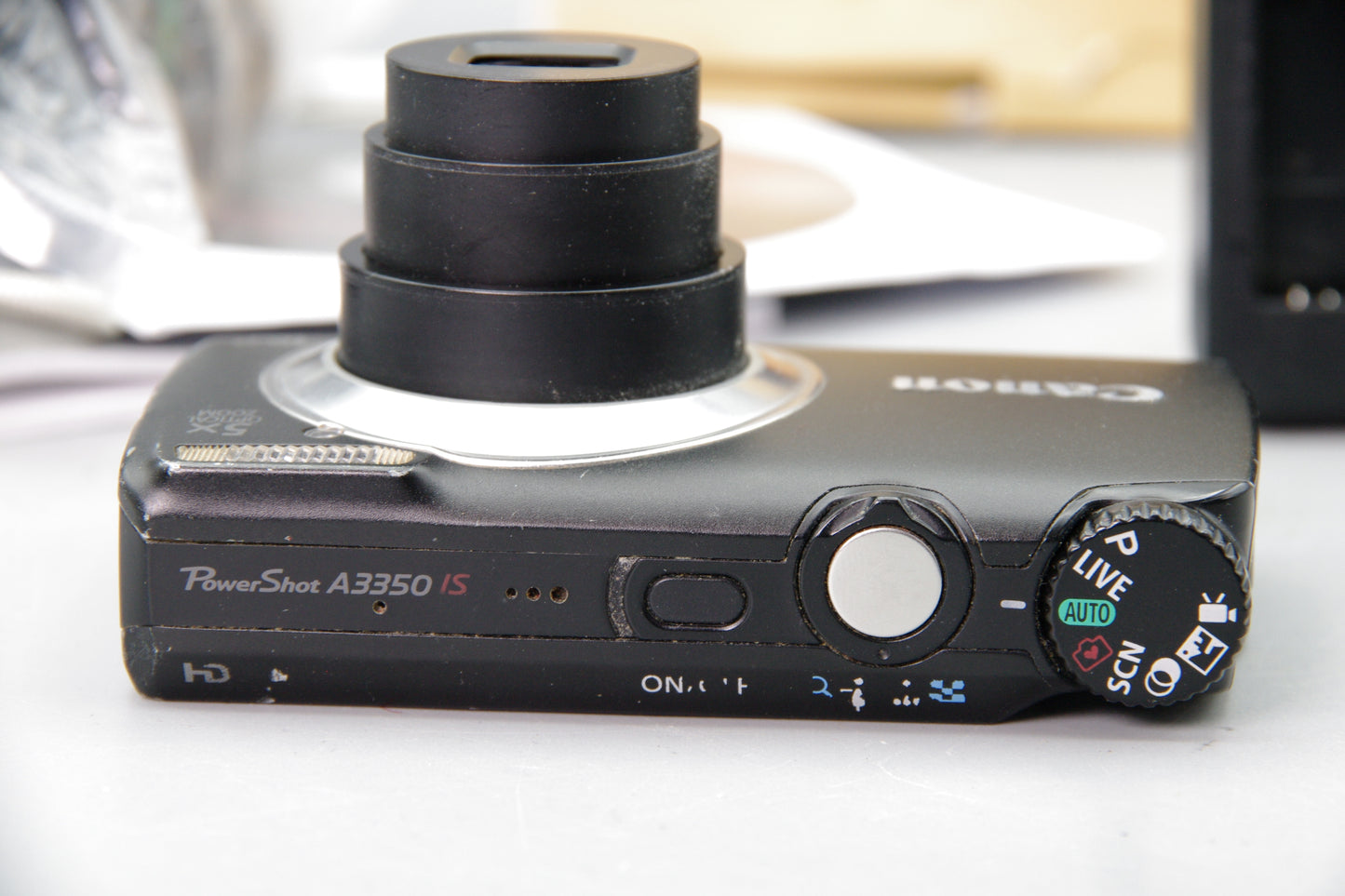 Canon PowerShot A3350 IS Digital Camera Boxed – 16MP, 5x Zoom