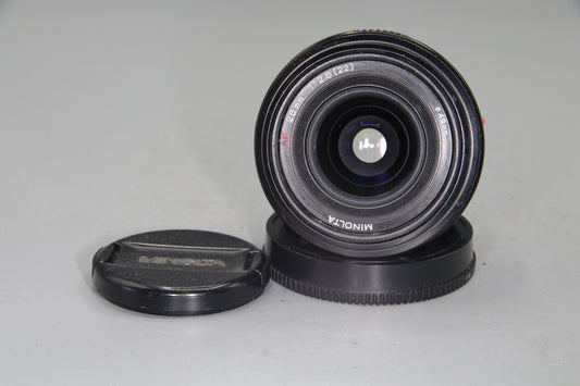 Minolta AF 28mm f/2.8 Lens – A-Mount – Very Good Condition