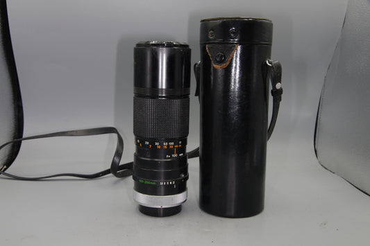 Canon FD 100–200mm f/5.6 S.C. Lens – Excellent Condition