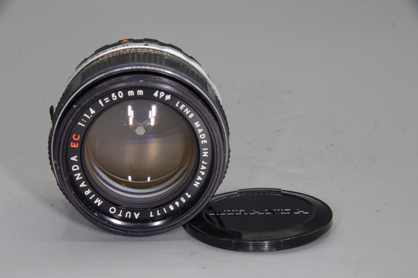 Miranda EC 50mm F/1.4 Lens – Bayonet Mount – Excellent – Fast Vintage Prime