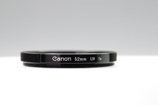 Canon 52mm UV 1X Filter – Genuine Canon – Very Good Condition