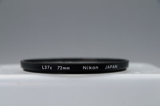 Nikon L37c 72mm UV Filter – Genuine Nikon – Excellent Condition