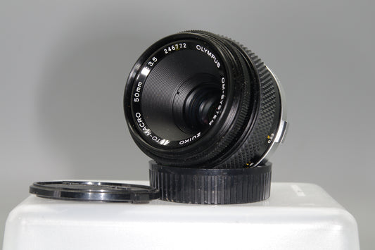 Olympus OM Zuiko Auto-Macro 50mm F/3.5 - Olympus OM Mount