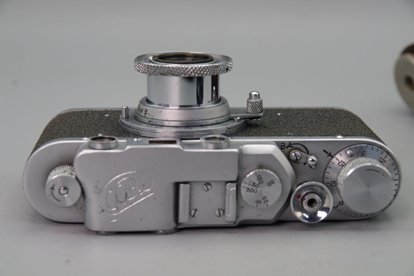 FED‑1g 35mm Rangefinder with FED 50mm f/3.5 Lens and Case – Very Good