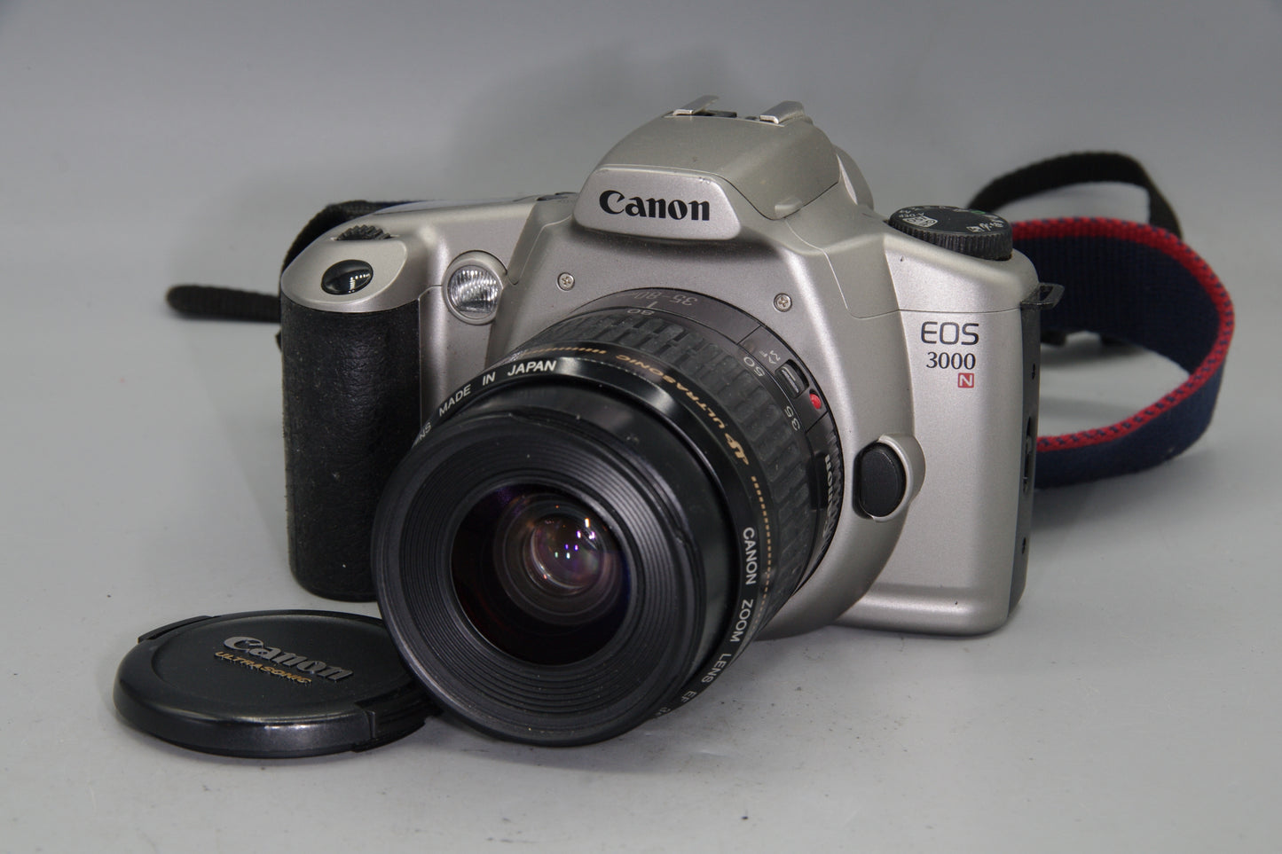 Canon EOS 3000N 35mm Film SLR + EF 35–80mm Lens – VGC – Autofocus – Tested